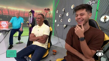 Zoeira Jogo Aberto: Jogo Aberto entra no clima de Halloween e Sgarbi zoa Ronaldo