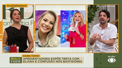 Apresentadora expõe treta com Eliana e confusão nos bastidores: "Não voltou mais"