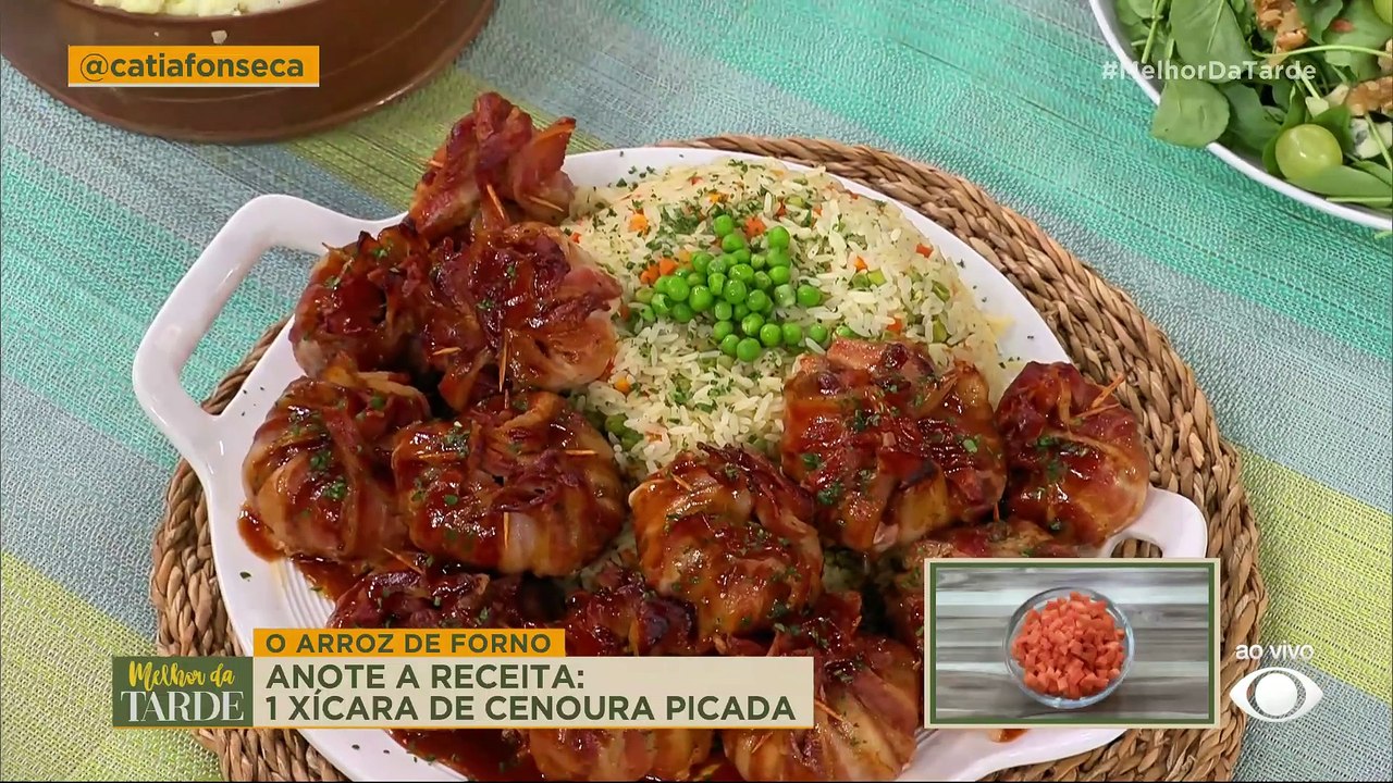 Aprenda a fazer deliciosas trouxinhas de porco com arroz de forno | Band Receitas