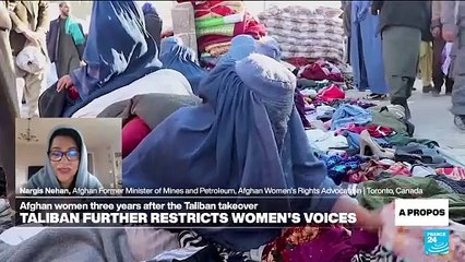 Fight for women's rights in Afghanistan is a universal one, former minister says