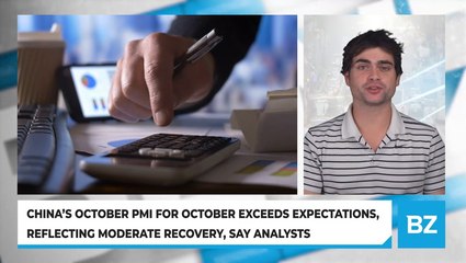 China's October PMI For October Exceeds Expectations, Reflecting Moderate Recovery, Say Analysts