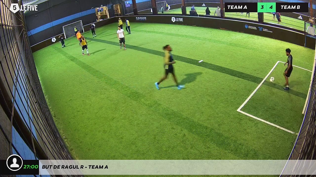 But de Ragul R - Team A