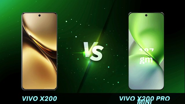 vivo X200 vs vivo X200 Pro mini