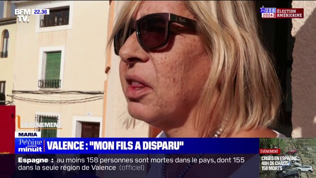 Mon fils a disparu : Le témoignage de Maria, mère de l'une des cinq personnes portées disparues après les inondations dans la commune de Letur