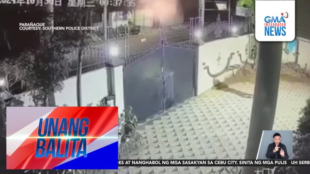 Panloloob ng 6 na armadong lalaki sa isang bahay sa isang subdivision, huli-cam; mahigit P1M halaga ng pera at alahas, natangay | Unang Balita