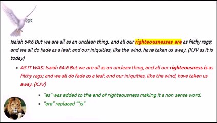 Is Robert Breaker Misquoting the KJV???