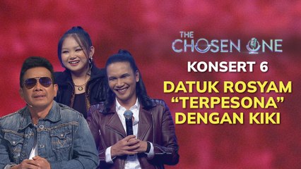 Datuk Rosyam ”TERPESONA” tengok persembahan Kiki & Aepul | The Chosen One Musim Ke-2 | Konsert 6