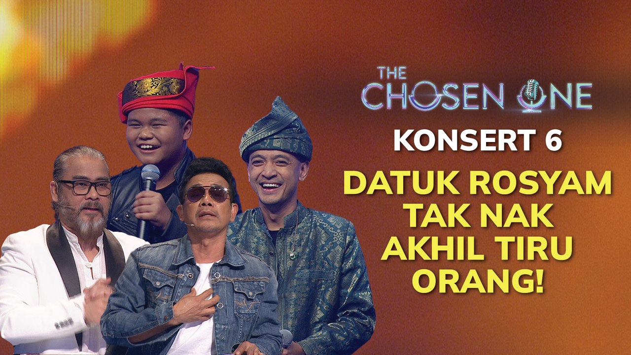 Akhil tergelak layan Datuk Rosyam tiru suara Dato’ Awie | The Chosen One Musim Ke-2 | Konsert 6