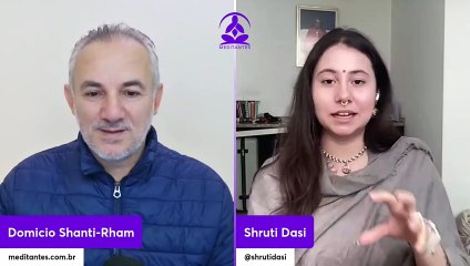Meditação é Imersão é Entrega com Shruti Dasi