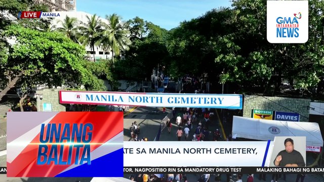 Undas 2024 sa Manila North Cemetery | Unang Balita