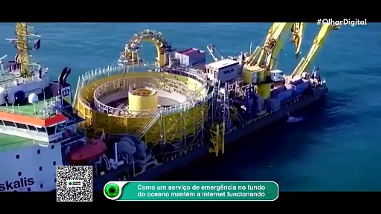Como um serviço de emergência no fundo do oceano mantém a internet funcionando