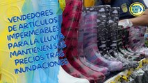 Vendedores de artículos impermeables para la lluvia mantienen sus precios tras inundaciones