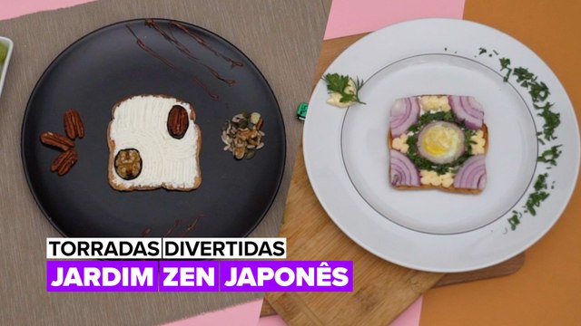 Torradas Divertidas: Jardim Zen Japonês
