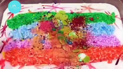 Unicorn Dream Slime | ASMR Mixing with Makeup & Glitter ✨