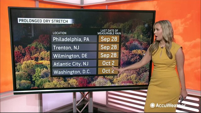 Cooler air moves into the Northeast, but drought continues