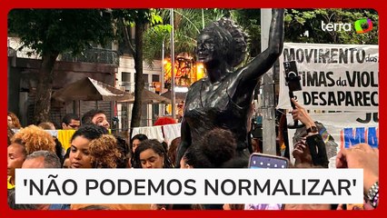 Familiares de Marielle prestam homenagem após condenação de assassinos: 'Essa dor não tem nome'