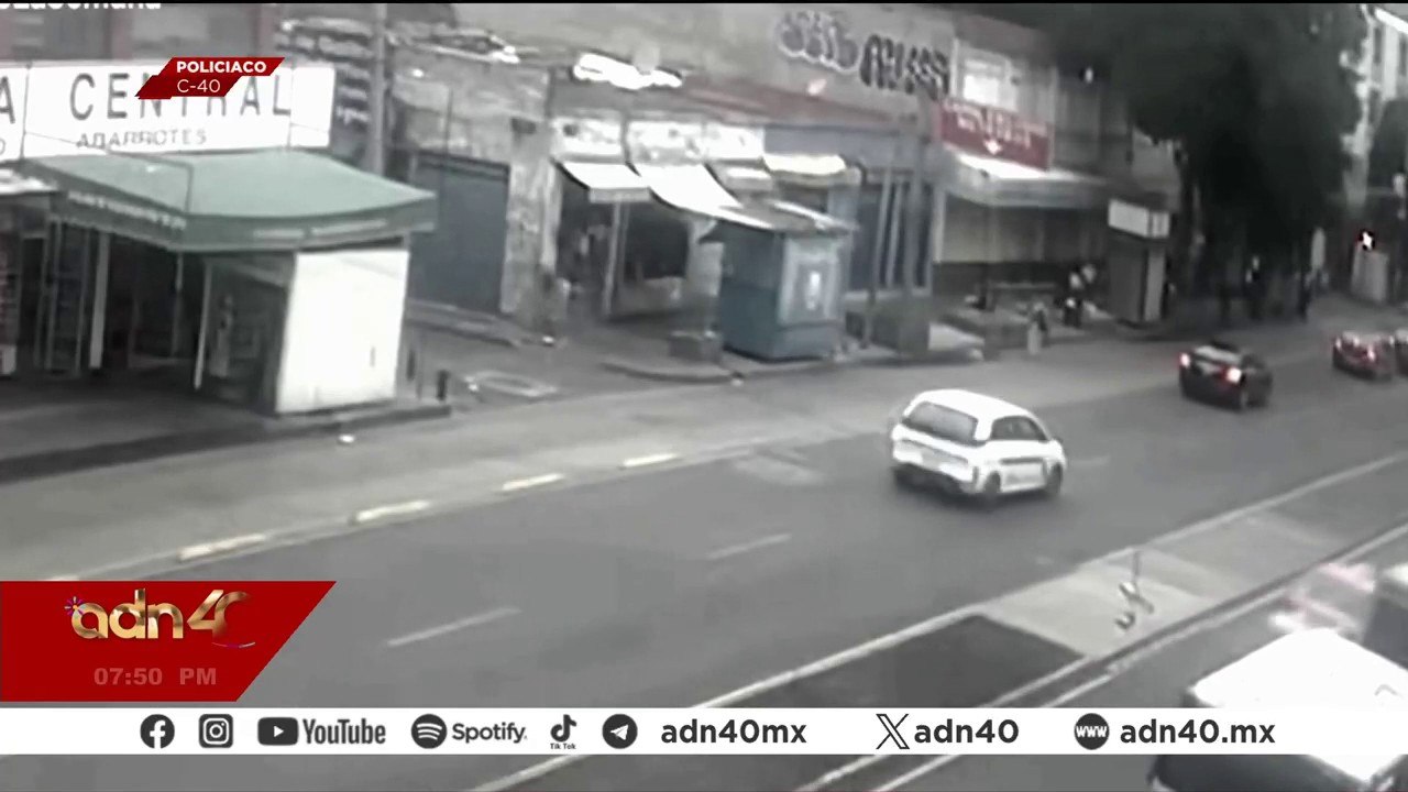 Lacra asalta a un carnal en calles de la CDMX I C40 en Ciudad Desnuda