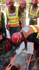 کہوٹہ ریسکیو پہاڑی پتھر میں پھنسے بچے کو بحفاظت نکالا گیا، فوری طبی امداد فراہم