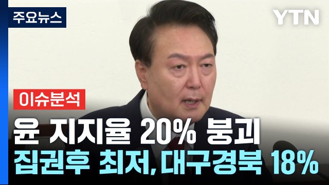 [시사정각] 윤 대통령 지지율 19%...'명태균 녹취' 공개 파장 어디까지 / YTN