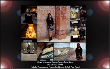 Museu Itinerante: Mistérios do Antigo Egito e Terra Santa em Porto Alegre / RS (Outubro/2024)