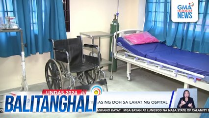 Code White Alert, itinaas ng DOH sa lahat ng ospital | Balitanghali
