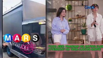 Former flight attendant, ginawang food truck ang kanyang jeep! | Mars Pa More