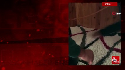 Kırıkkale'de suçlu kadın, evdeki gizli bölmede yakalandı