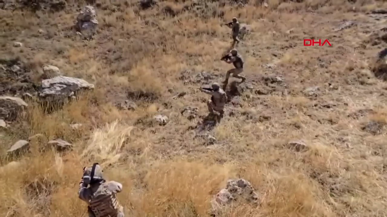 11 ilde düzenlenen ‘Gürz-25’ operasyonlarında 37 mağara, sığınak ve barınma alanı imha edildi