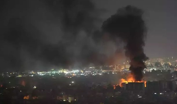 İsrail, Lübnan’ın başkenti Beyrut’un güneyini vurdu