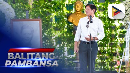 PBBM, dumalaw sa puntod ni dating Pres. Ferdinand Marcos Sr. sa Libingan ng mga Bayani