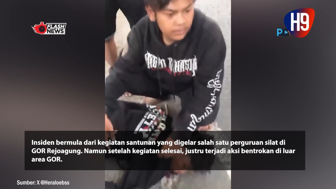 Bentrok Perguruan Silat di Tulungagung, 2 Orang Dilarikan ke RS