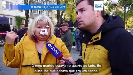Pelo menos cinco mortos e quatro feridos numa explosão de gás no sul da Rússia