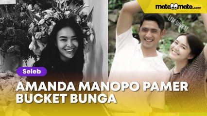 Amanda Manopo Pamer Buket Bunga dan Ucap I Love You, Diduga Pemberian Arya Saloka