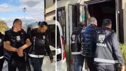 ‘Kezzap Murat’ lakaplı çete lideri Bursa’da yakalandı