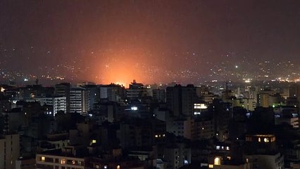 غارات إسرائيلية تستهدف ضاحية بيروت الجنوبية بعد إنذارات بإخلاء مبان