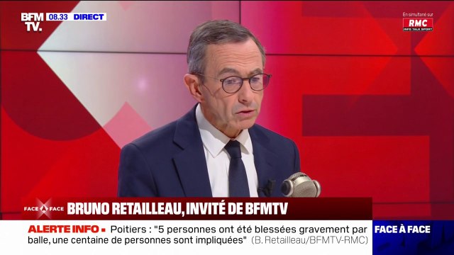 Police municipale: Je suis favorable à leur armement, assure Bruno Retailleau, ministre de l'Intérieur