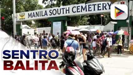 Seguridad sa Manila South Cemetery, nananatiling mahigpit;