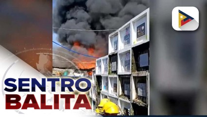 Residential area malapit sa Bagbag Public Cemetery, nasunog;
