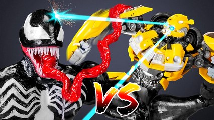 Venom VS Transformers Epic Battle of the Most Terrifying Robots! 