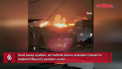 İsrail Beyrut'u vurdu!