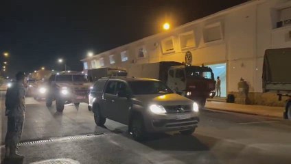 Las primeras imágenes de los refuerzos del Ejército que llegan a las zonas afectadas por la DANA