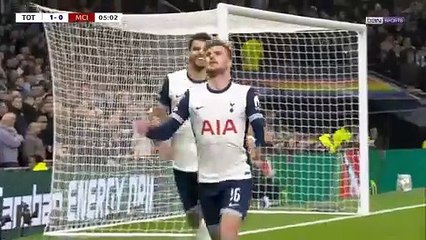 Carabao Cup  Tottenham s'offre Manchester City dans le choc de la soirée.mp4