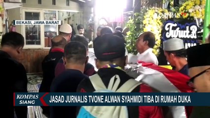 Begini Suasana Upacara Penghormatan Terakhir 2 Jenazah Jurnalis TVOne