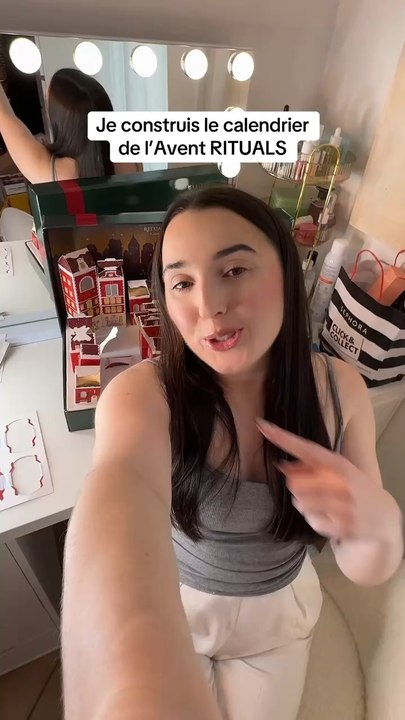 Publicité - je construis le calendrier de l’avent Rituals