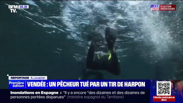 Un pêcheur tué par un tir de Harpon au large des Sables-d'Olonne