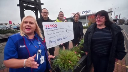 Cradley Heath in Bloom given a boost from Tesco.