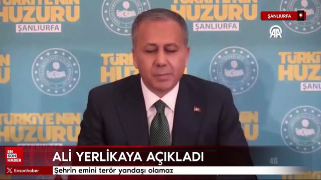 Ali Yerlikaya: Şehrin emini terör yandaşı olamaz