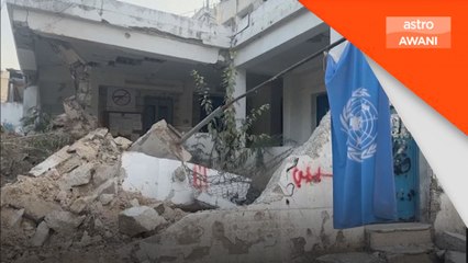 Setahun Genosid Gaza: Israel rosakkan pejabat agensi UNRWA