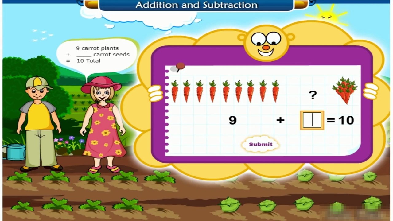 Basic Math For Kids_ Addition and Subtraction, Science games, Preschool and Kindergarten Activities