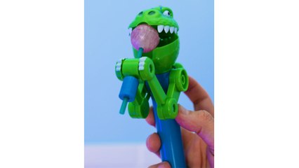 Cute Dino Lollipop Holder #shorts
